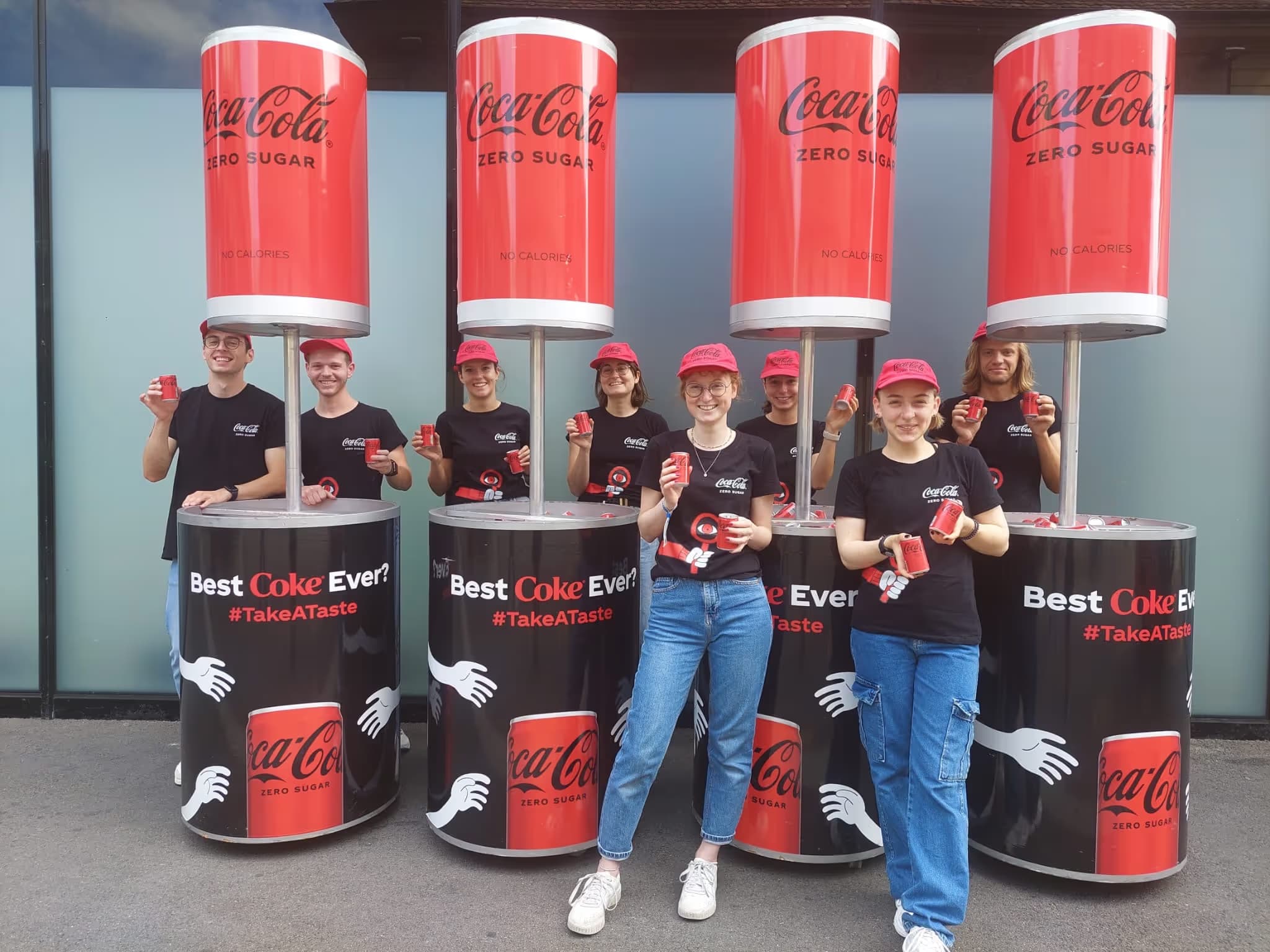 Coke Zero Bahnhof-Sampling - Bild 3