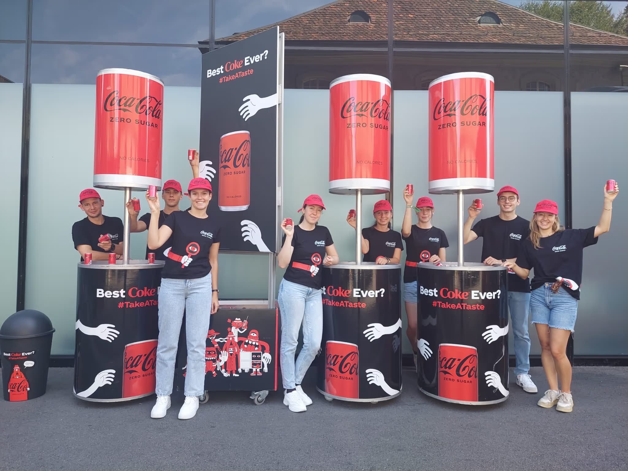 Coke Zero Bahnhof-Sampling - Bild 4