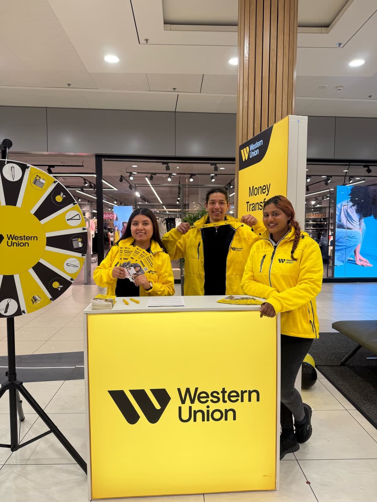 Western Union Standbetreuung