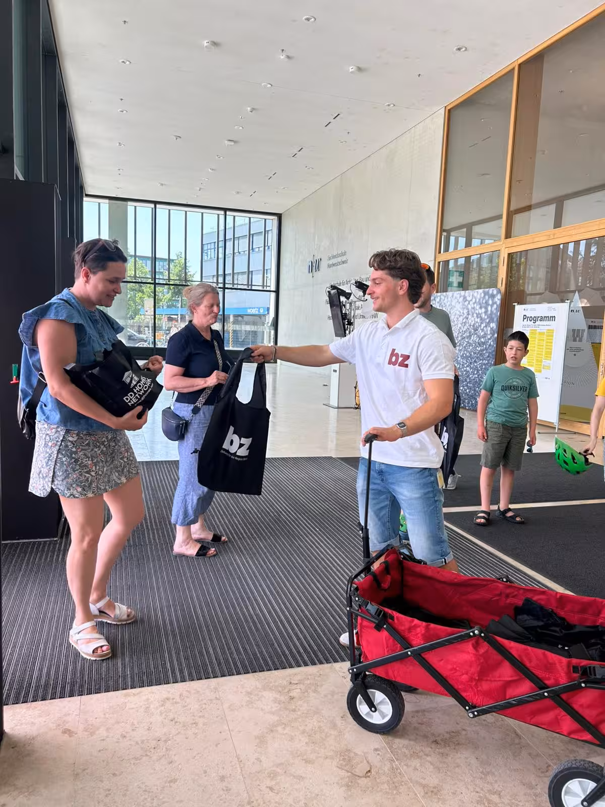 bz Sampling am Tag der offenen Tür – 1