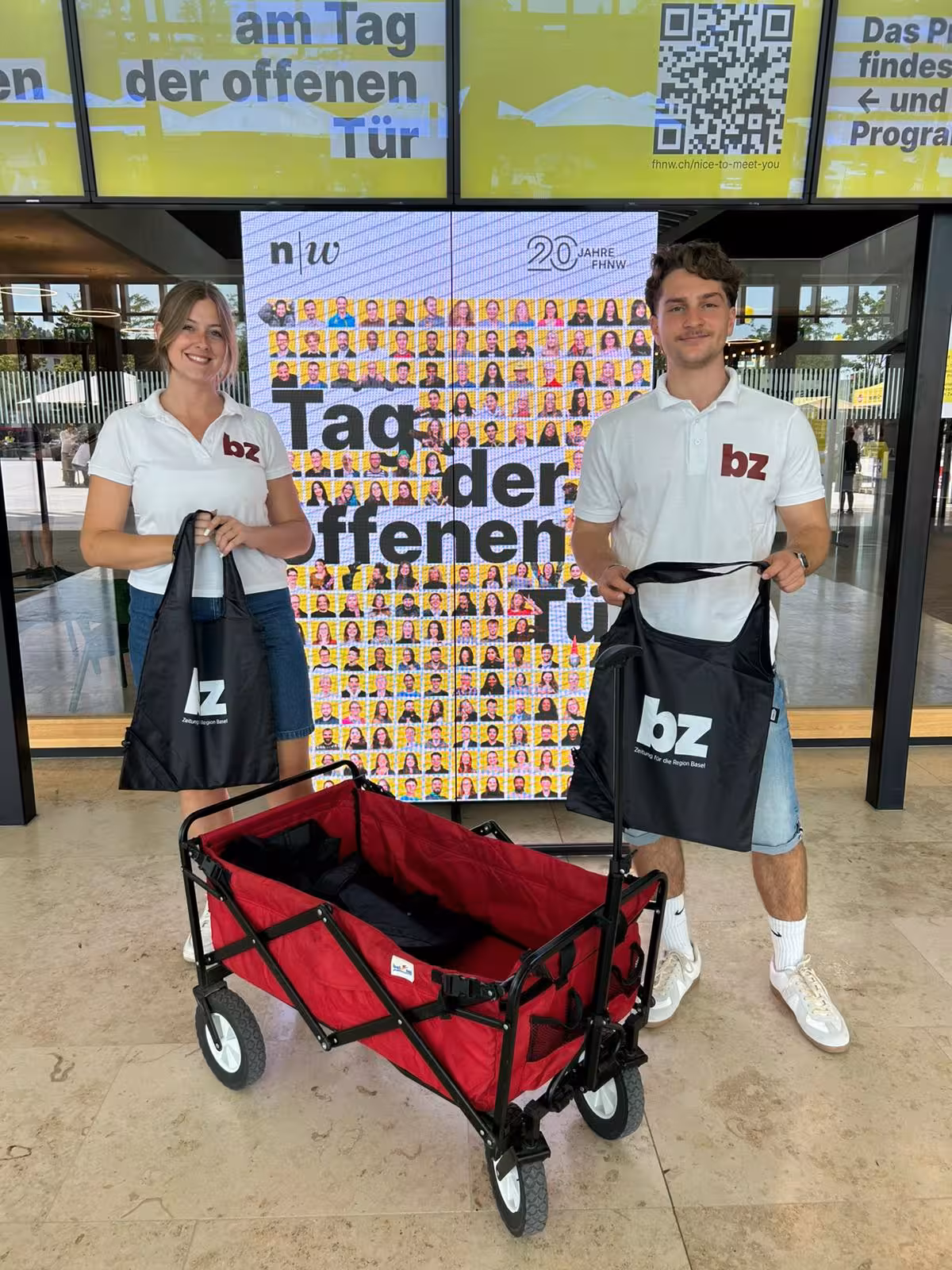bz Sampling am Tag der offenen Tür