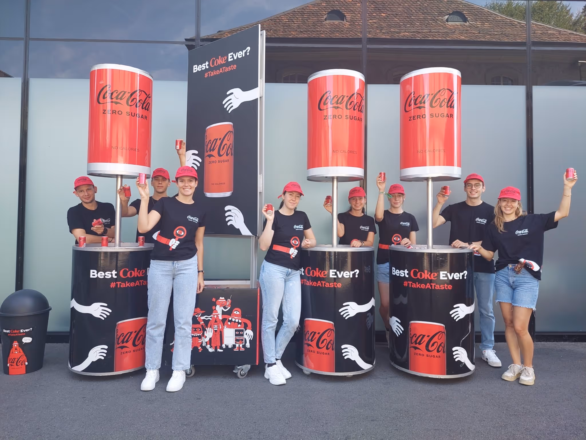 Coke Zero Bahnhof-Sampling – 4