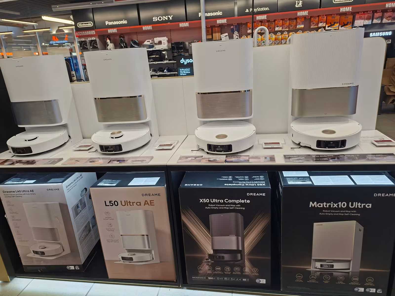 Schweizweites POS-Merchandising für Dreame – 1